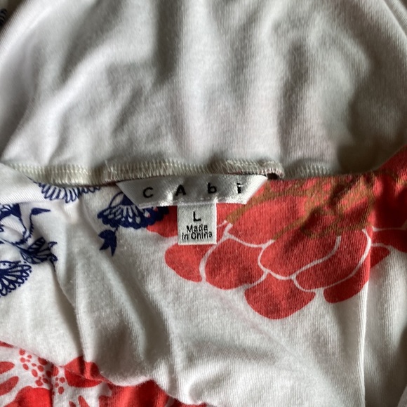 CAbi cotton top sz L - Picture 4 of 7